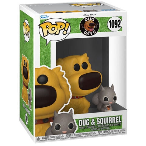 Figurine Funko Pop! - N°1092 - Dug Days - Dug W/squirrel